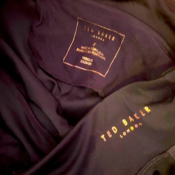 Ted Baker London Black Floral Leggings - Black - Picture 9 of 9